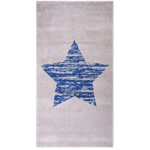 Niebieski dywan dziecięcy Nattiot Lucero, 80x150 cm