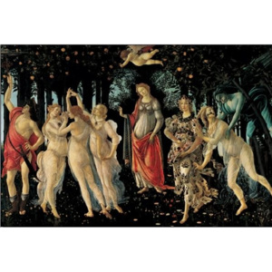 Reprodukcja Primavera - The Allegory of Spring, Sandro Botticelli, (50 x 35 cm)