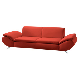 Czerwona sofa trzyosobowa Max Winzer Marseille