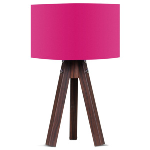 Lampa stołowa z różowym abażurem Kate Louise Kahve