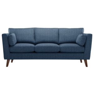 Szaroniebieska sofa 3-osobowa Jalouse Maison Elisa