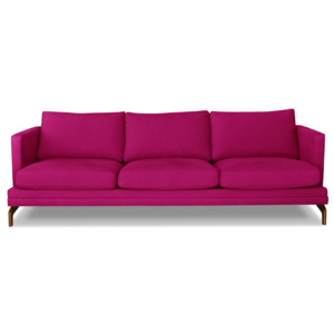 Różowa sofa 3-osobowa Windsor  & Co. Sofas Jupiter