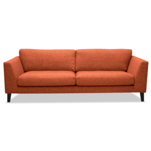 Pomarańczowa sofa 3-osobowa Vivonita Monroe
