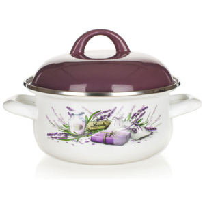 Garnek emaliowany Lavender, BANQUET 1,4 l