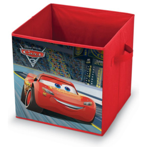 Domopak Living Pudełko do przechowywania z motywem Disney Cars, 32 x 32 x 32 cm