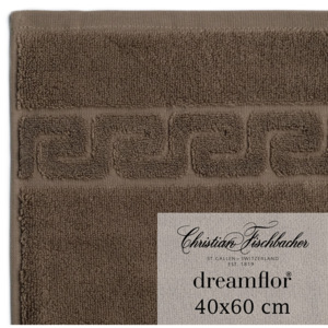 Christian Fischbacher Ręcznik dla gości duży 40 x 60 cm brązowy Dreamflor®, Fischbacher
