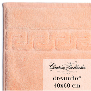 Christian Fischbacher Ręcznik dla gości duży 40 x 60 cm łososiowy Dreamflor®, Fischbacher