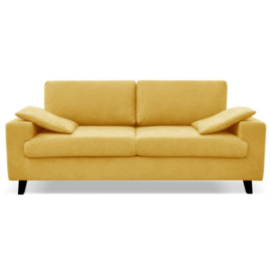Żółta sofa 3-osobowa Cosmopolitan desing Munich