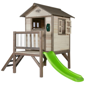 SUNNY Dziecięcy domek - loża XL ze zjeżdżalnią