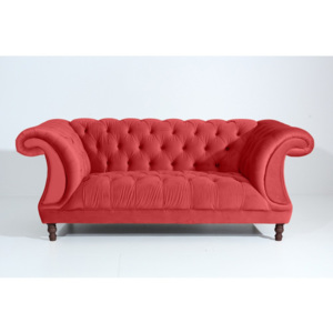 Czerwona sofa dwuosobowa Max Winzer Ivette
