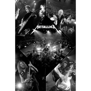 Plakat, Obraz Metallica - live, (61 x 91,5 cm)