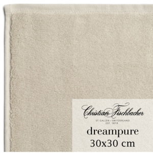 Christian Fischbacher Ręcznik do rąk / twarzy 30 x 30 cm piaskowy Dreampure, Fischbacher