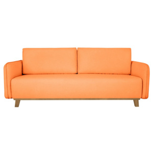 Pomarańczowa sofa 3-osobowa Kooko Home Bebop
