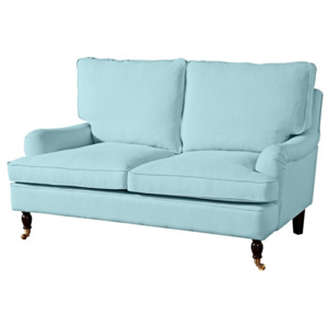 Jasnoniebieska sofa dwuosobowa Max Winzer Passion