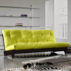 Sofa rozkładana Karup Fresh Wenge/Pistacie