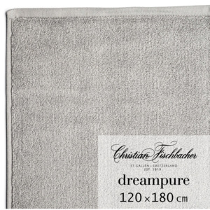 Christian Fischbacher Ręcznik kąpielowy duży 120 x 180 cm grafitowy Dreampure, Fischbacher