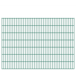 Panele ogrodzeniowe 2D z słupkami 2008x1430 mm 32 m Zielone