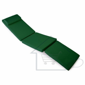 Poduszka na leżak, wodoodporna, zielona