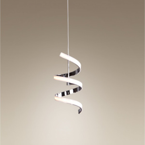 Lampa wisząca LED PIRLO Maxlight styl nowoczesny, metal, akryl, chrom, srebrny P0194