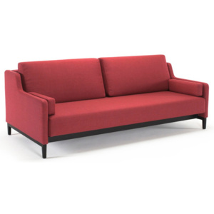 Czerwona sofa rozkładana Innovation Hermod