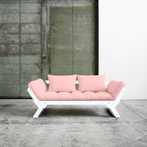 Sofa wielofunkcyjna Karup Bebop White/Pink Peonie