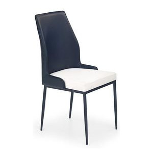 Krzesło K-199 Halmar Czarno-biały