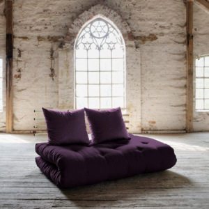 Sofa rozkładana Karup Shin Sano Natur/Purple