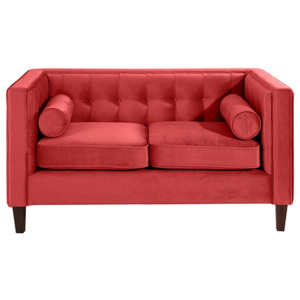 Czerwona sofa dwuosobowa Max Winzer Jeronimo