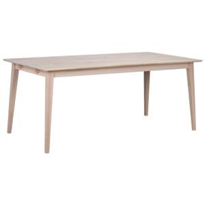Lakierowany matowy stół z drewna dębowego Folke Mimi, dł. 180 cm