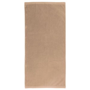 Brązowy ręcznik Artex Alpha, 50x100 cm