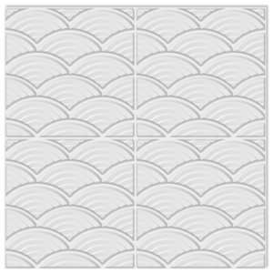 Panel ścienny 3D, łuki (0,5 m x 0,5 m) 24 panele 6m²