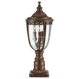 Lampa zewnętrzna, stojąca ENGLISH BRIDLE kol. BRĄZOWY (FE/EB3/M BRB) - Feiss - Elstead Lighting kupuj więcej - płać mniej (AUTO RABATY), dostawa GRATI