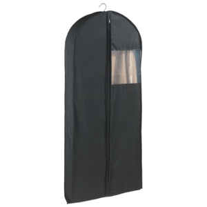 Czarny pokrowiec na garnitur Wenko, 135x60 cm