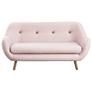 Różowa sofa 2-osobowa Støraa Firenze