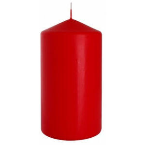 Świeczka dekoracyjna Classic Maxi czerwony, 15 cm, 15 cm