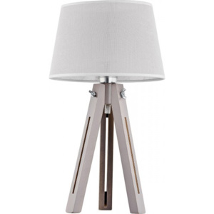 Lorenzo lampa stołowa 1-punktowa szara 2976