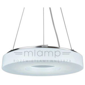 LAMPA wisząca LAMP 422/35 minimalistyczna OPRAWA LED 18W zwis okrągły biały