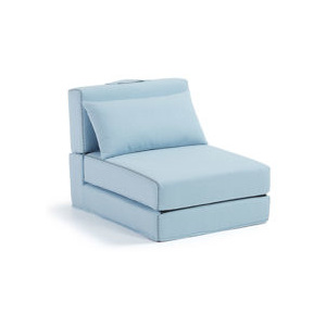 Fotel rozkładany KEID jasnoniebieski