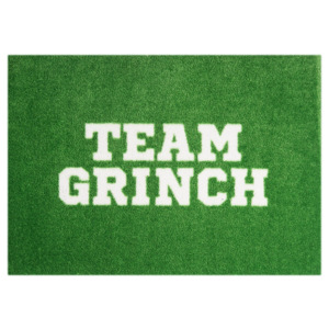 Zielona wycieraczka Mint Rugs StateMat Team Grinch, 50x75 cm