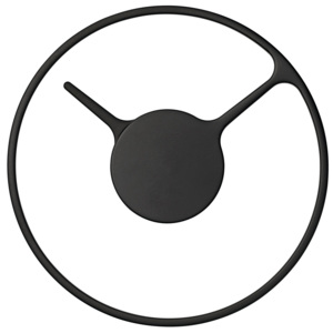 Zegar ścienny Stelton 22 cm czarny