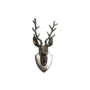 Dekoracja ścienna Deer srebrna