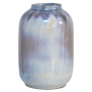 Waza ceramiczna S niebiesko perłowa