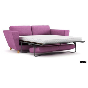 Sofa rozkładana Atla 183cm - fioletowy jasny