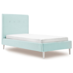 Niebieskie łóżko dziecięce PumPim Mia, 200x90 cm