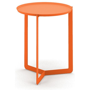 Pomarańczowy stolik MEME Design Round