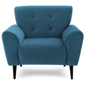 Niebieski fotel Vivonita Kiara Aqua