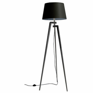 Lampa podłogowa, lampa stojąca, trójnóg z drewna LW21-05-19