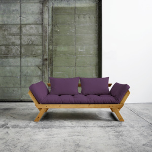 Sofa rozkładana Karup Bebop Honey/Purple
