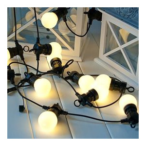 Lampki Party Light - 10 żarówek, 8 efektów świetlnych