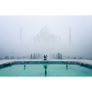 Fotografia artystyczna Misty Taj Mahal, Karthi KN raveendiran